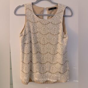 Rose & Olive Lace Top